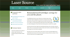 Desktop Screenshot of lasersource.net